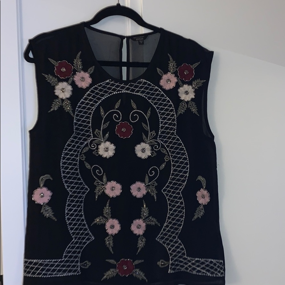 GUESS sheer tank